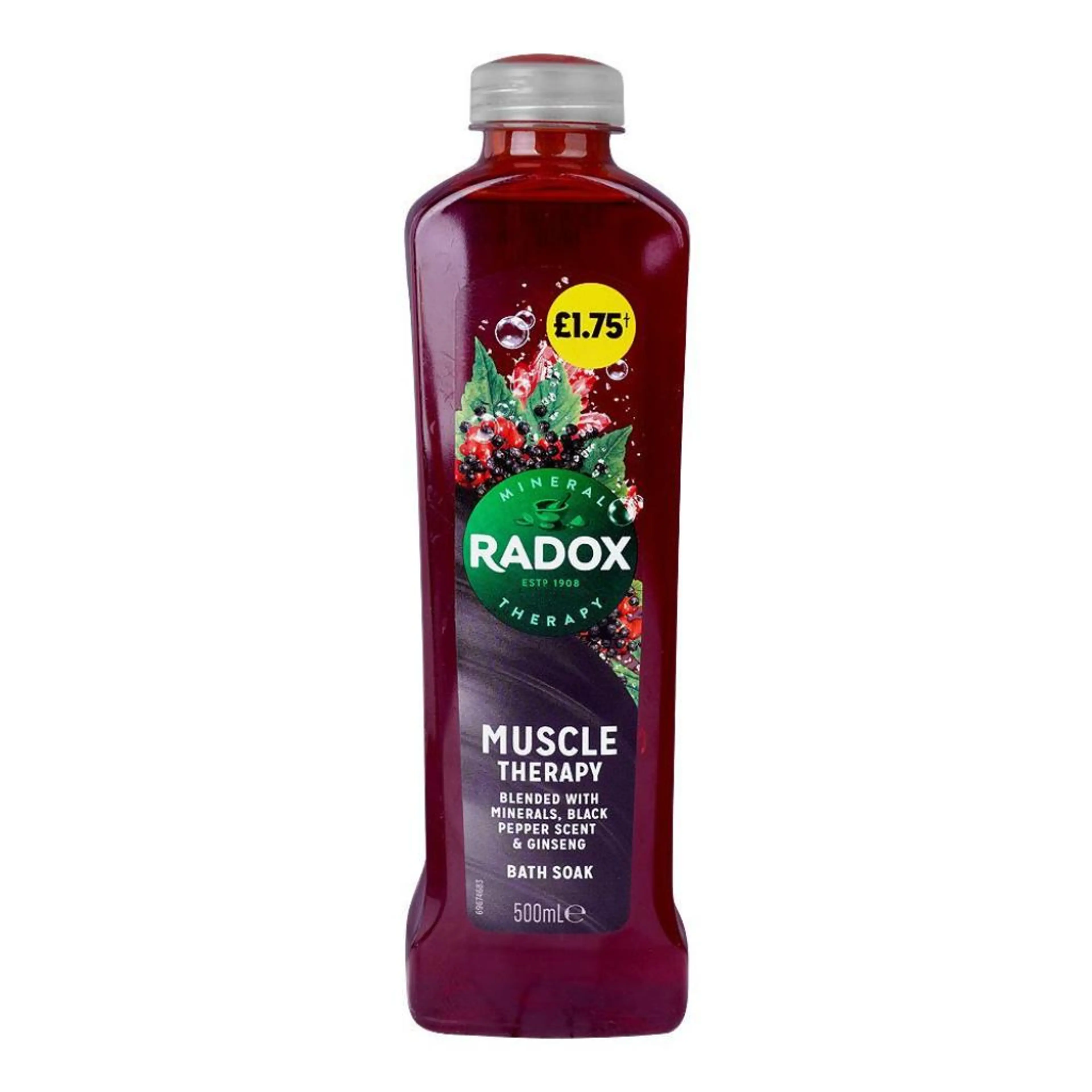 Radox Muscle Therapy Bath Soak, 500ml